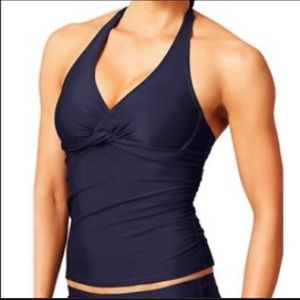 Athleta Dress Blue Swim Tankini